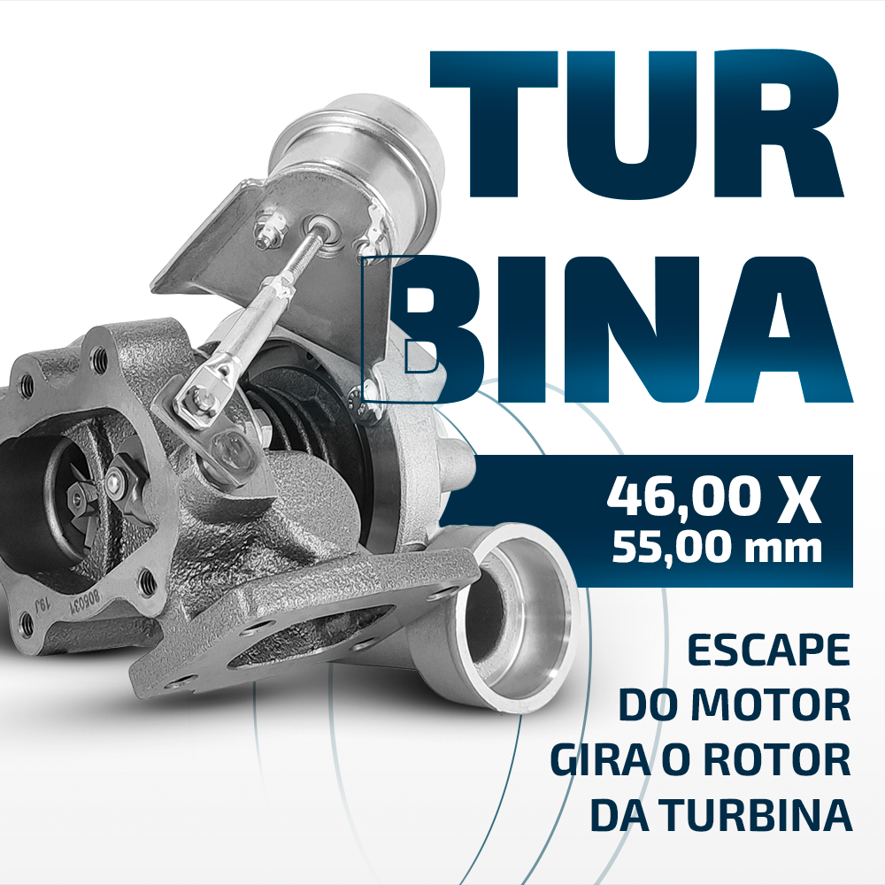 Turbina Mercedes Sprinter 310D / Chevrolet S-10 / Blazer Maxion Hsd 2.5l Om 014a