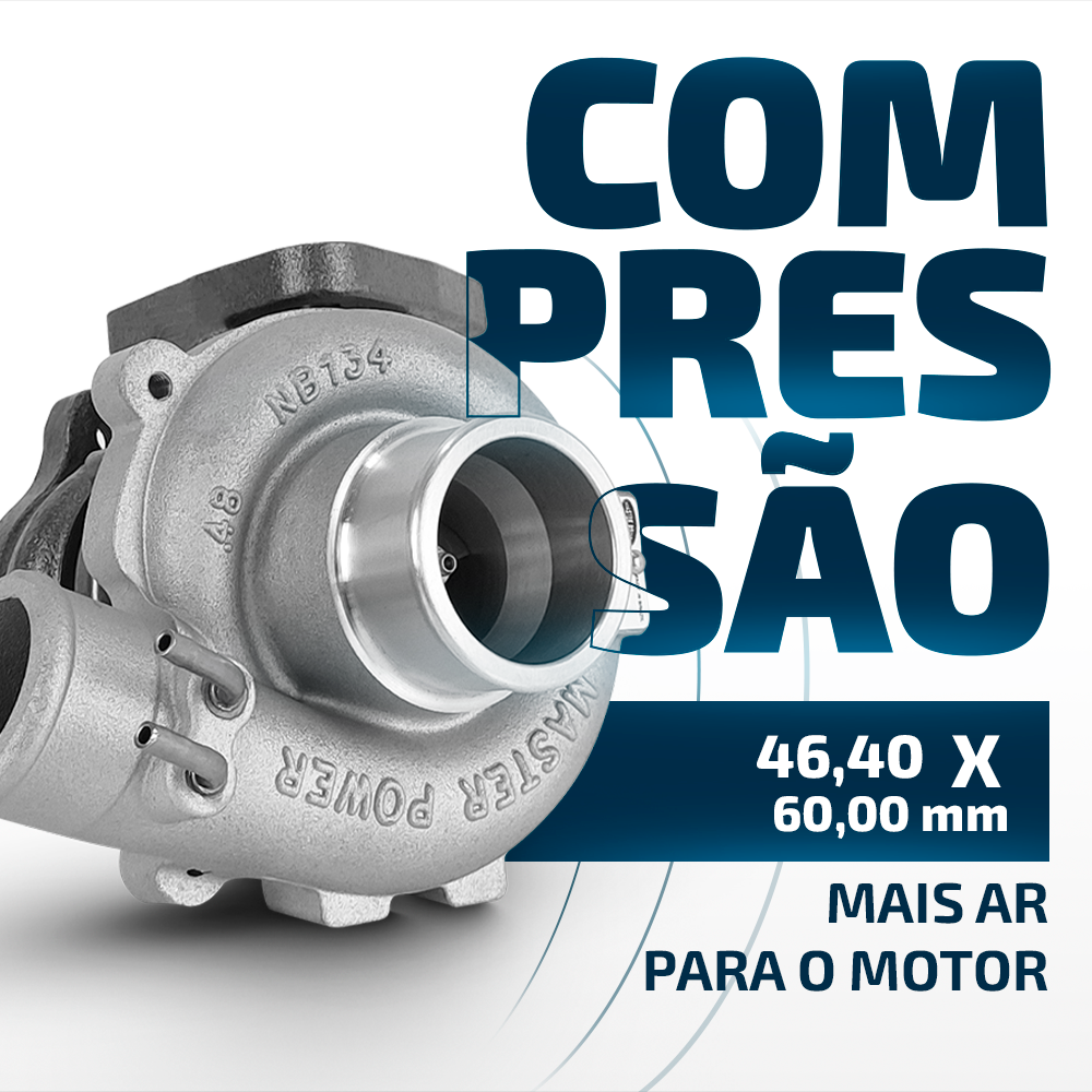 Turbina Mitsubishi L200 2.5 8v L / Gl / Gls Motor 4d56 2.5l 1998 Em Diante