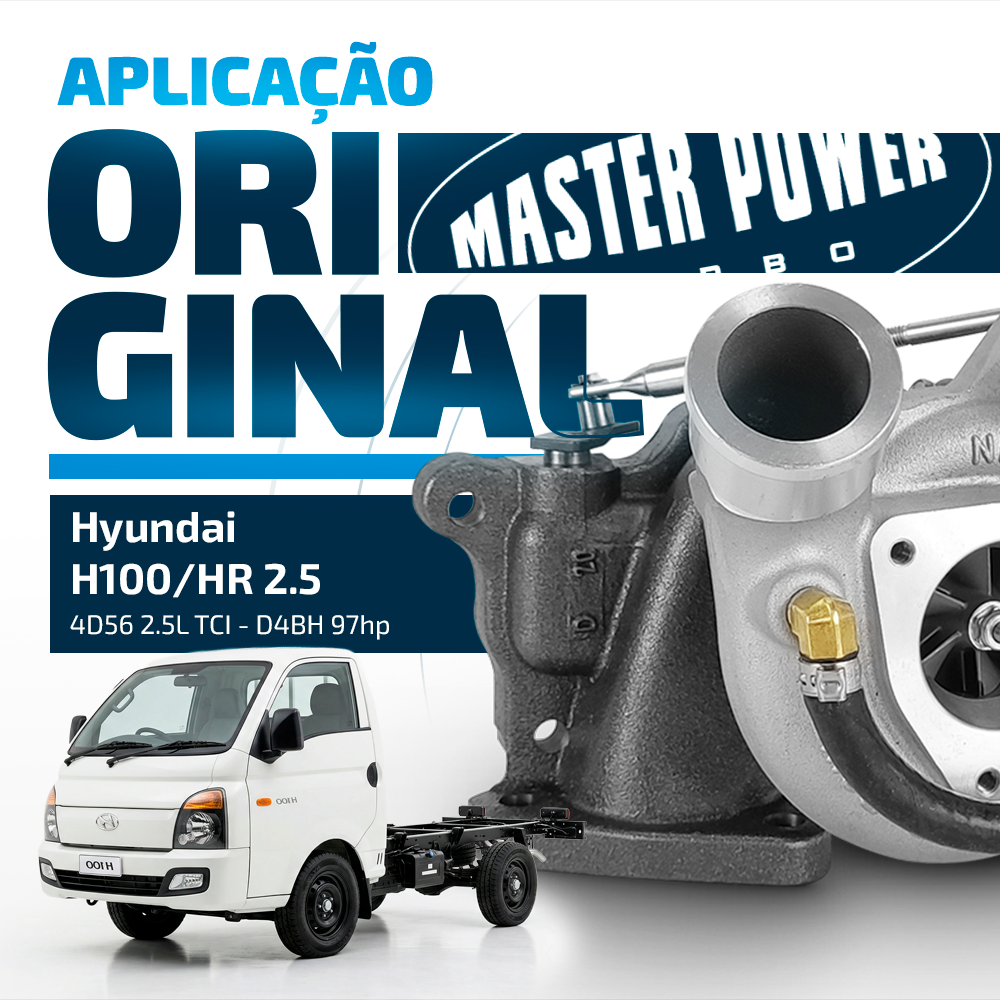 Turbina Hyundai H100/HR / Kia Bongo 2500 Motor 4d56 2.5l Tci