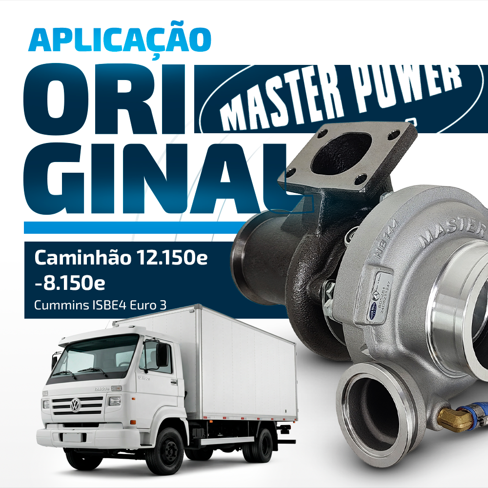 Turbina Ford Cargo Volkswagen MAN Agrale/Volare Motor Cummins ISBe4 R-02 Euro 3