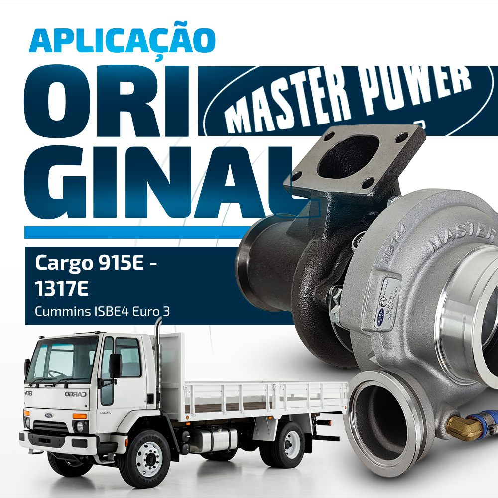 Turbina Ford Cargo Volkswagen MAN Agrale/Volare Motor Cummins ISBe4 R-02 Euro 3