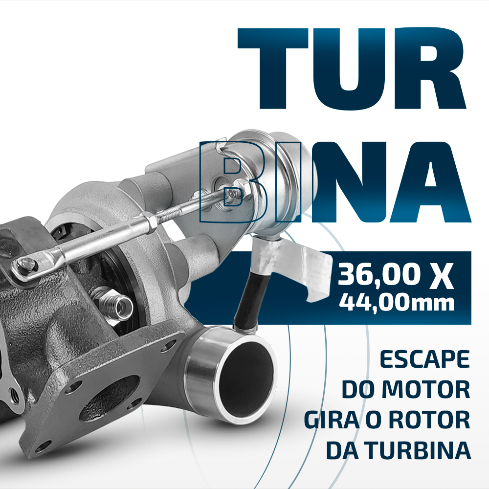 Turbina Master Power Diesel Caminhão/ônibus Motor 8140 Euro 2 1994 Dianteira