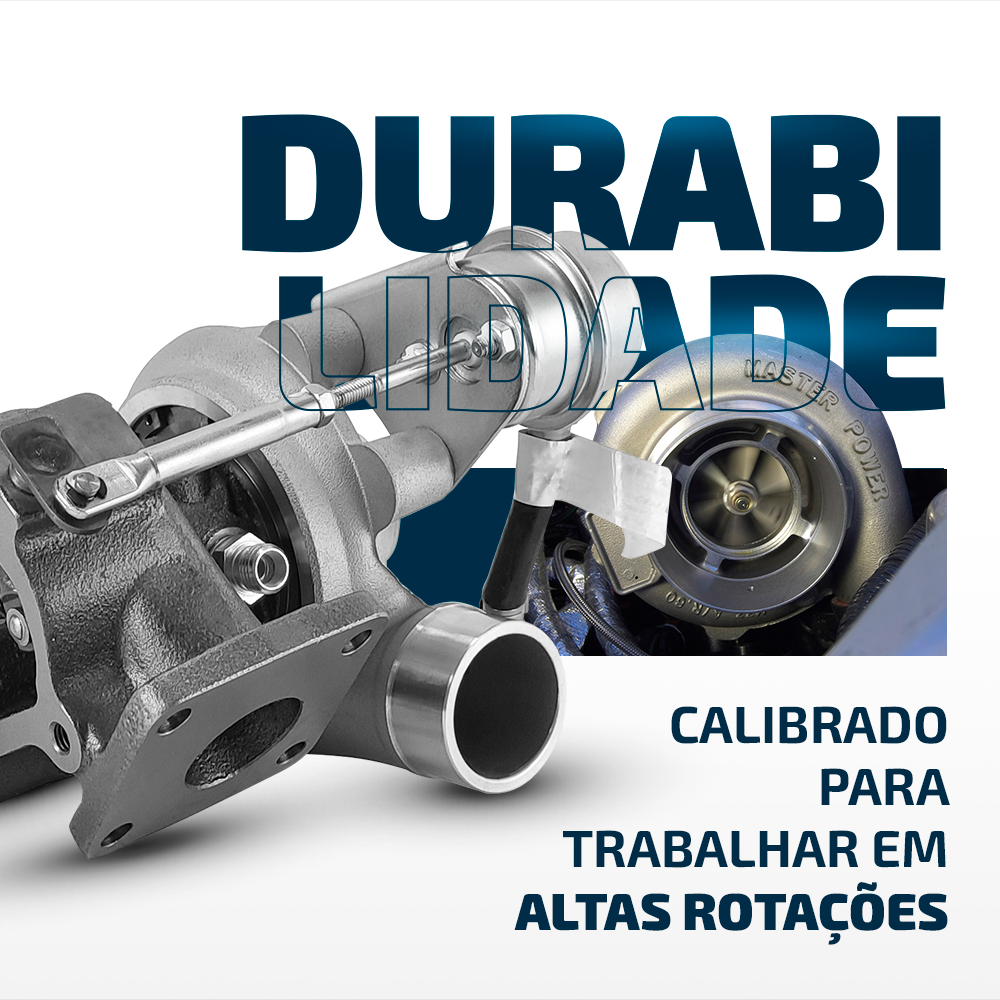 Turbina Master Power Diesel Caminhão/ônibus Motor 8140 Euro 2 1994 Dianteira