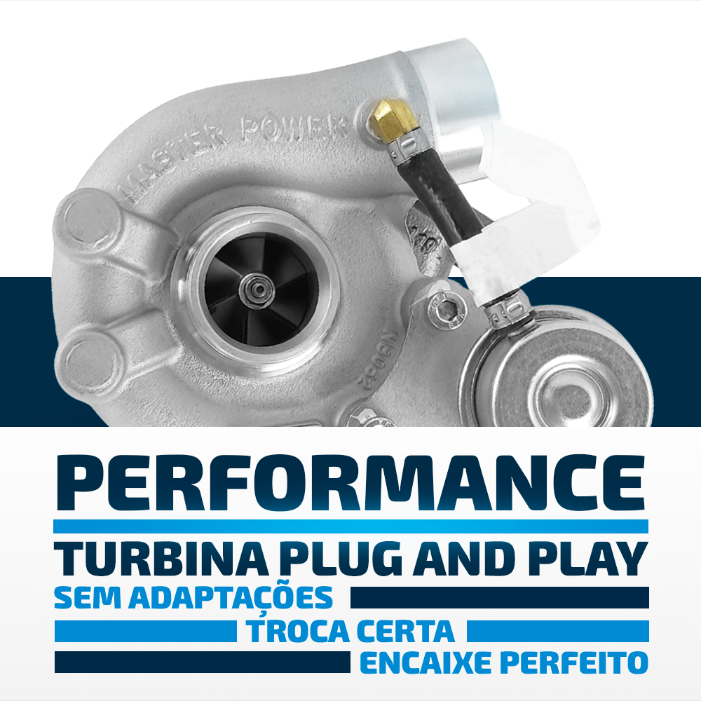 Turbina Master Power Diesel Caminhão/ônibus Motor 8140 Euro 2 1994 Dianteira