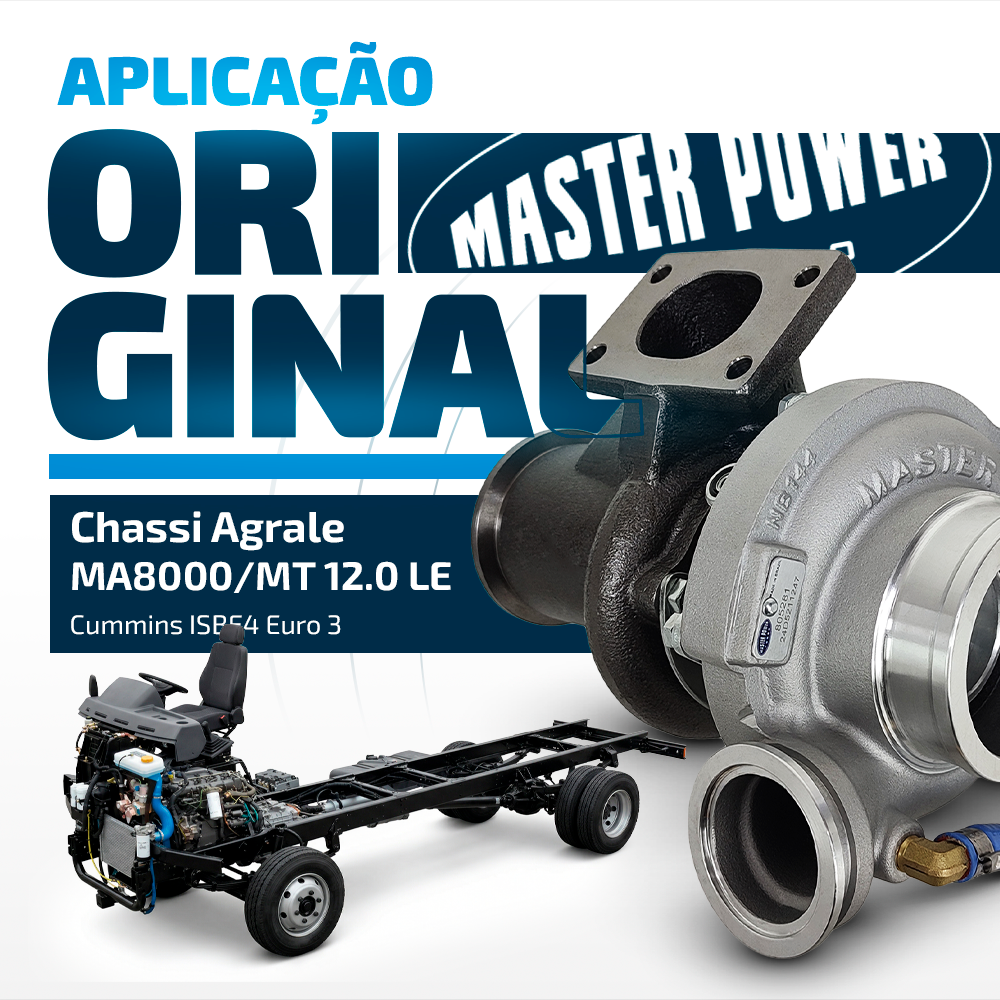 Turbina Ford Cargo Volkswagen MAN Agrale/Volare Motor Cummins ISBe4 R-02 Euro 3