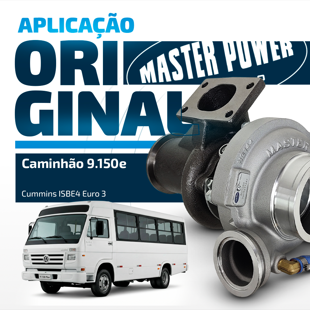 Turbina Ford Cargo Volkswagen MAN Agrale/Volare Motor Cummins ISBe4 R-02 Euro 3