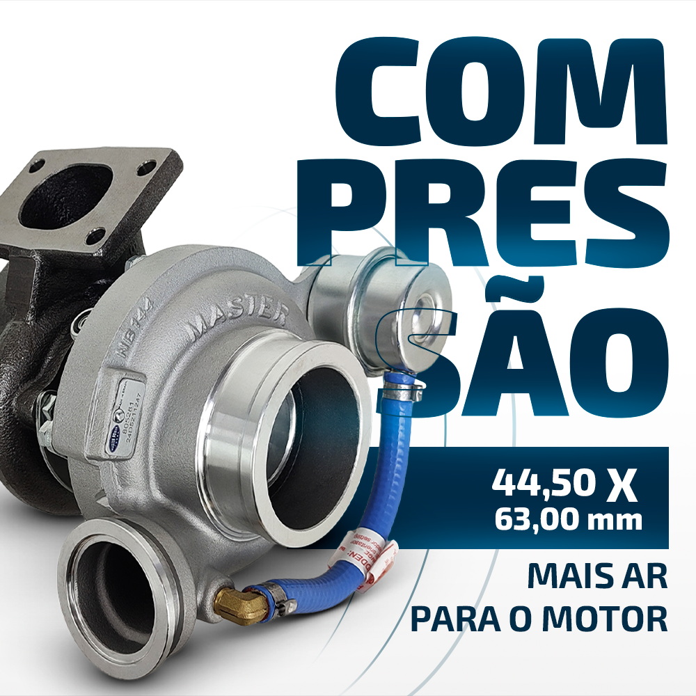 Turbina Ford Cargo Volkswagen MAN Agrale/Volare Motor Cummins ISBe4 R-02 Euro 3