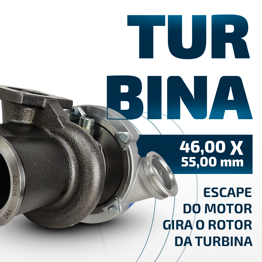 Turbina Ford Cargo Volkswagen MAN Agrale/Volare Motor Cummins ISBe4 R-02 Euro 3