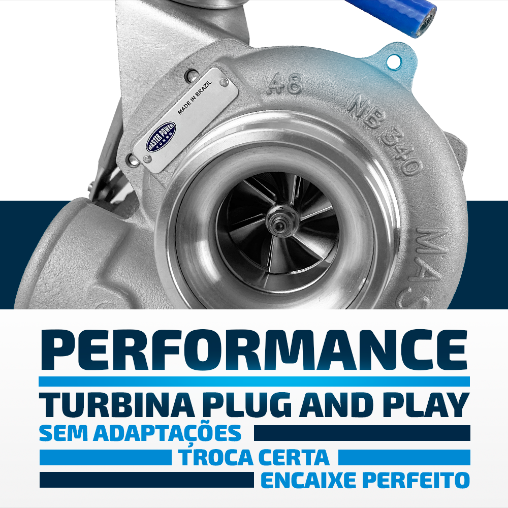 Turbina Para Carro Motor Mwm 4.07 Tce Eletrônico