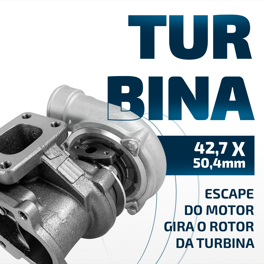 Turbina Para Carro Motor Mwm 4.07 Tce Eletrônico