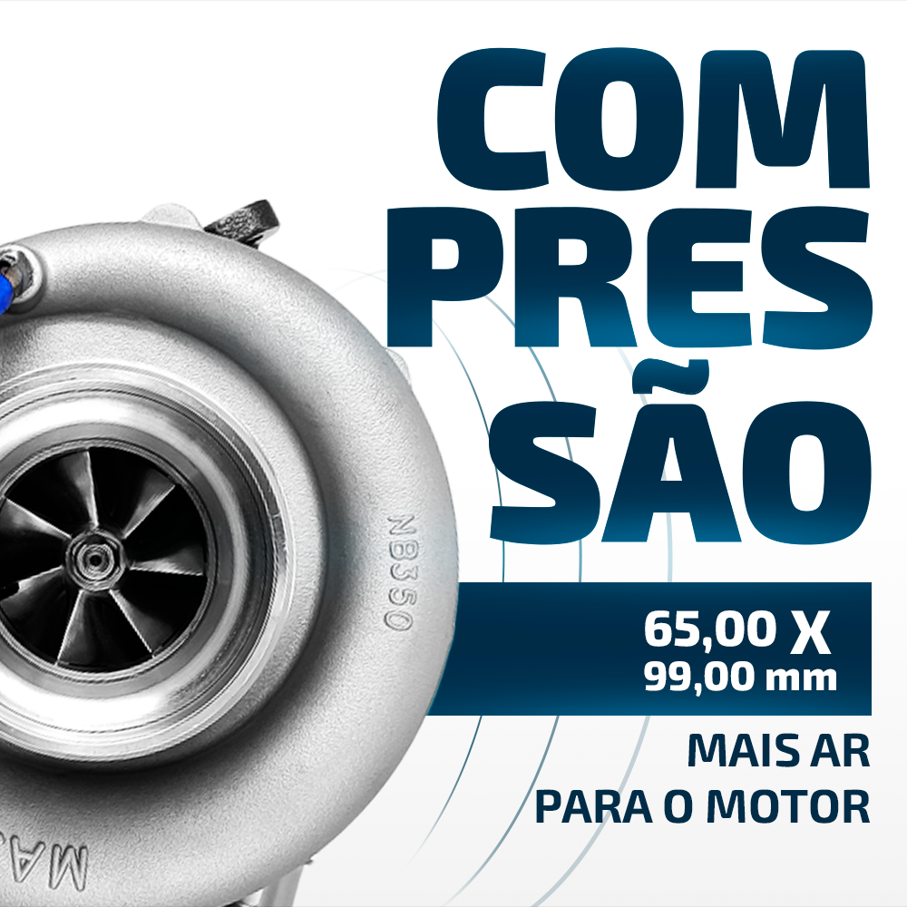 Turbina Scania G/R/P 360 / 400 / 440 / 480 Motor Dlc6/dc13 Scr Euro 3/4/5