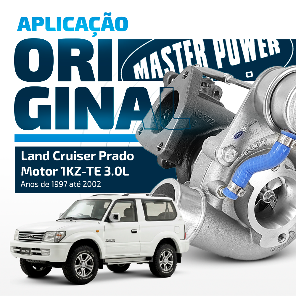 Turbina Toyota Hilux / Land Cruiser / Sw4 3.0 1997 A 2002