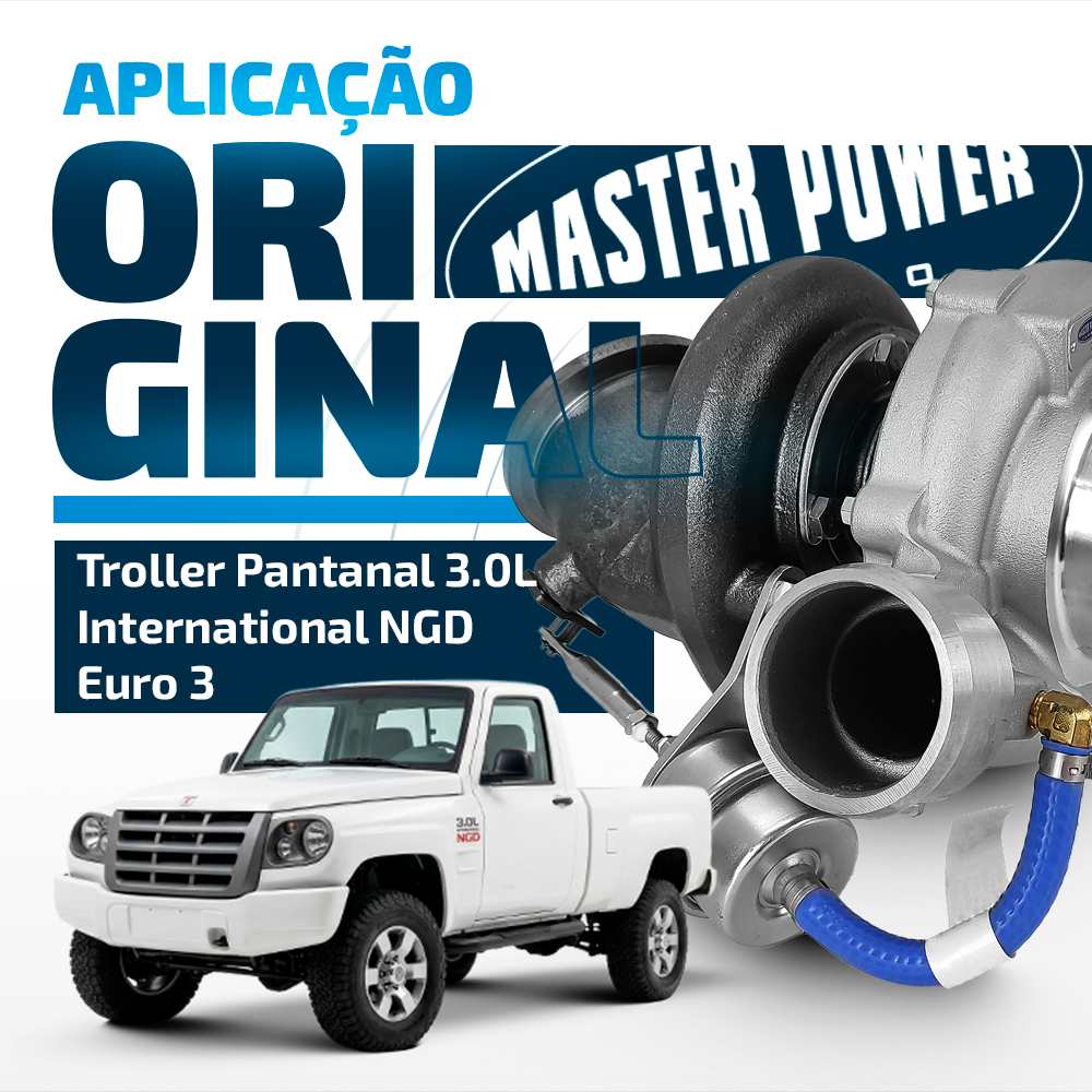 Turbina Para Carro Motor International Ngd 3.0 Euro 3