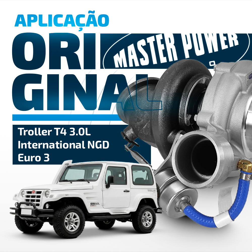 Turbina Para Carro Motor International Ngd 3.0 Euro 3