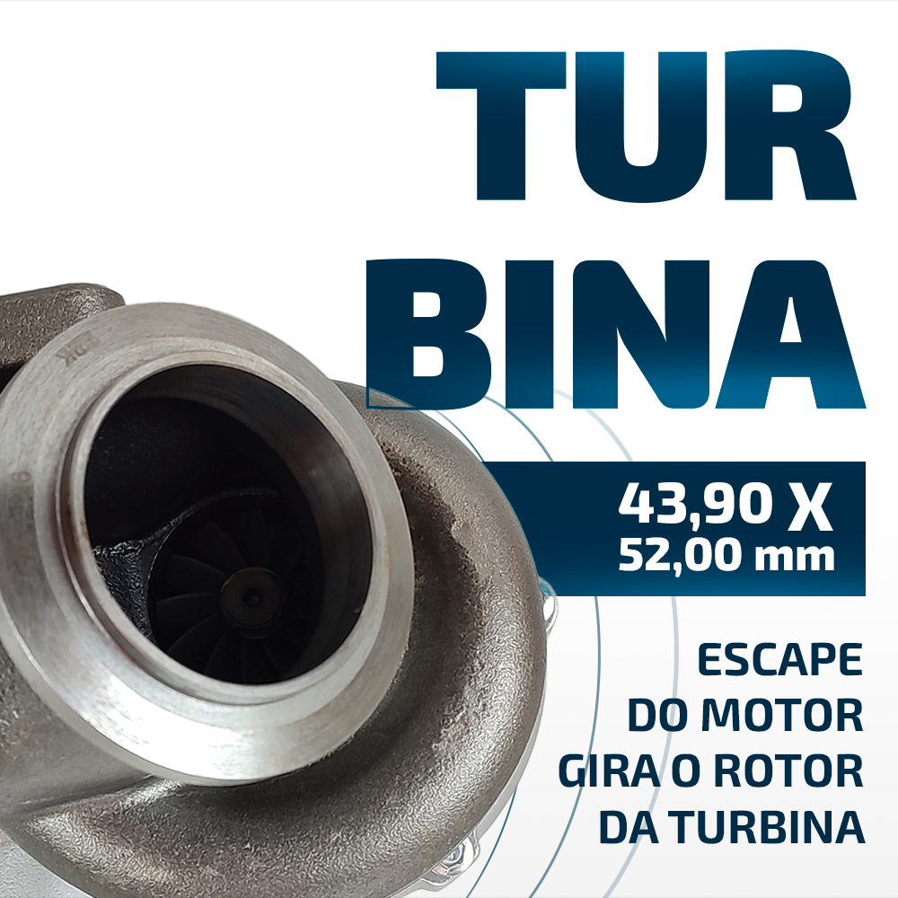 Turbina Para Carro Motor International Ngd 3.0 Euro 3