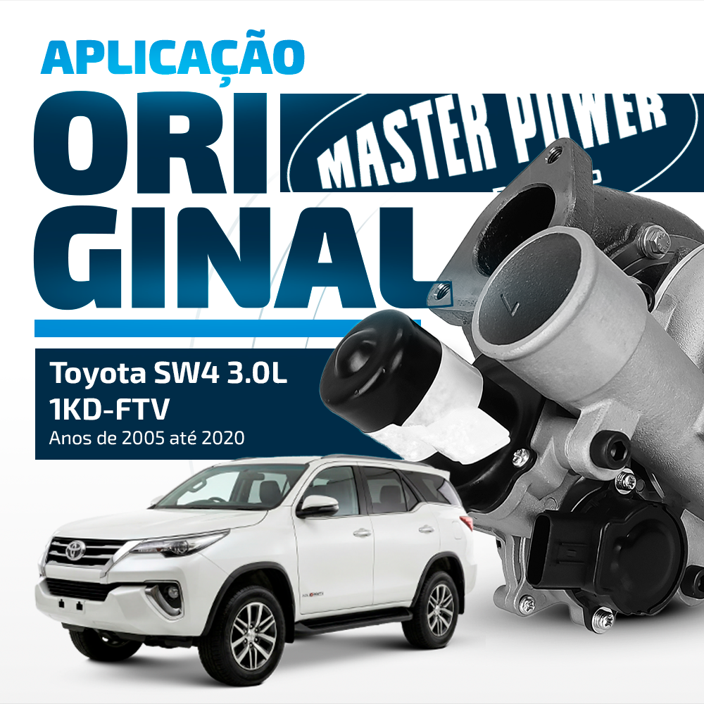Turbina Toyota Hilux / Land Cruiser / SRV / SRW 3.0l D4D Motor 1kd-ftv