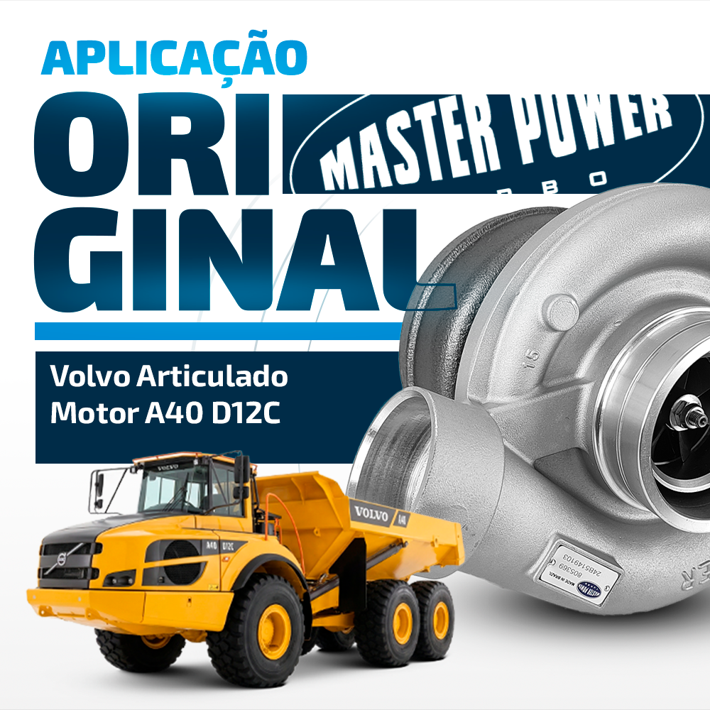 Turbina Diesel Caminhão/ônibus Volvo Para Motor D12a/b/c/d