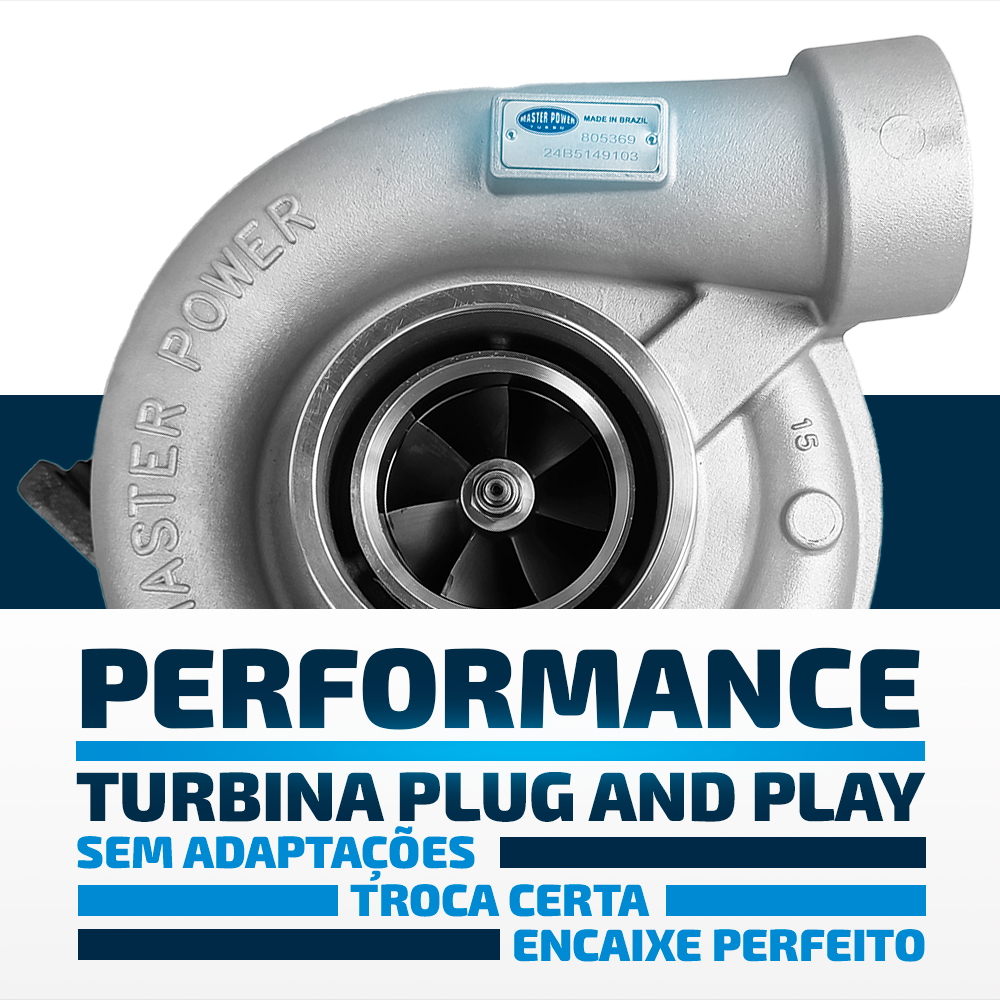 Turbina Diesel Caminhão/ônibus Volvo Para Motor D12a/b/c/d