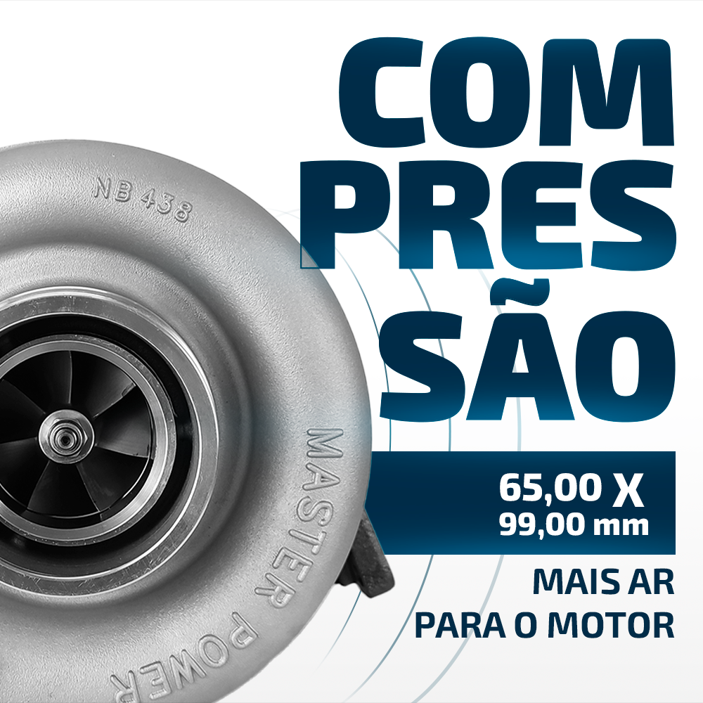 Turbina Diesel Caminhão/ônibus Volvo Para Motor D12a/b/c/d
