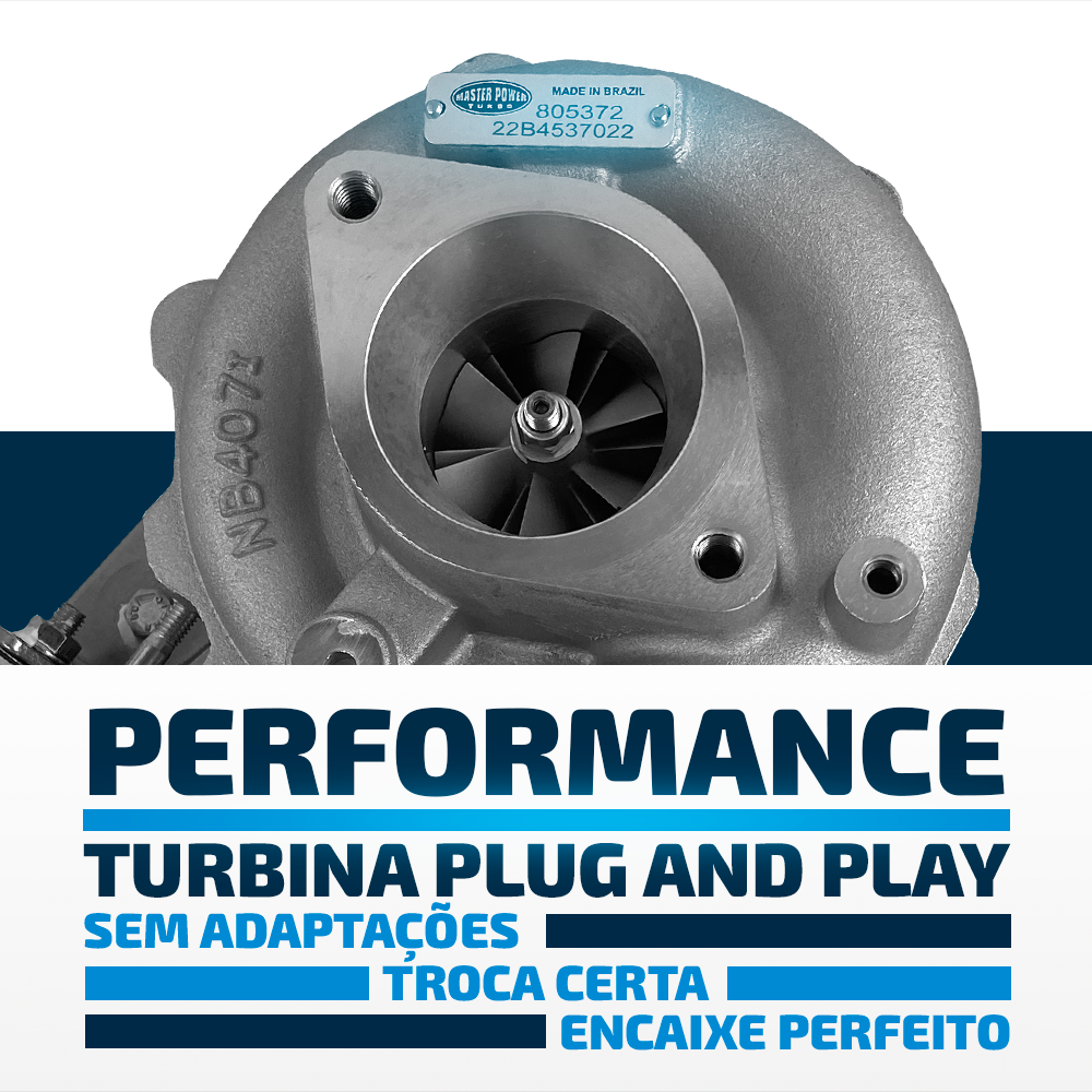 Turbina Master Power Para Carros com Motor YD25DDTI 2.5 dos anos de 2006 Até 2012