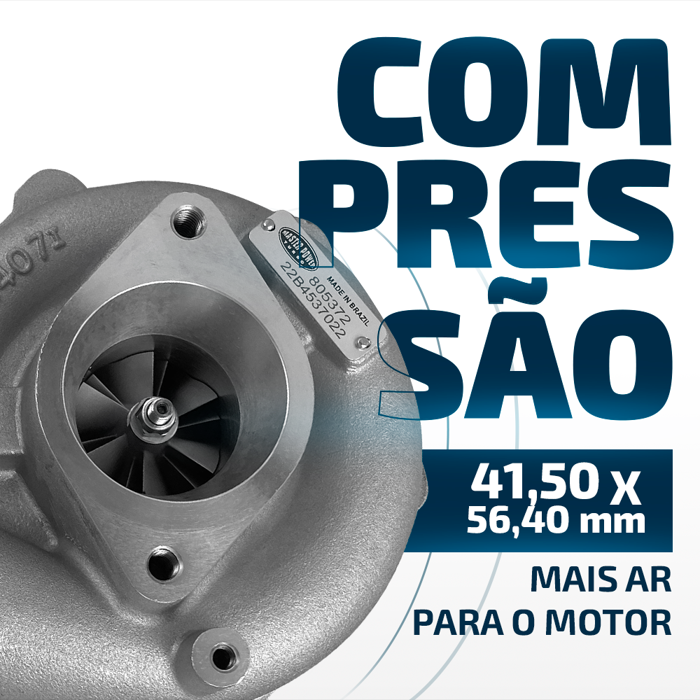 Turbina Master Power Para Carros com Motor YD25DDTI 2.5 dos anos de 2006 Até 2012