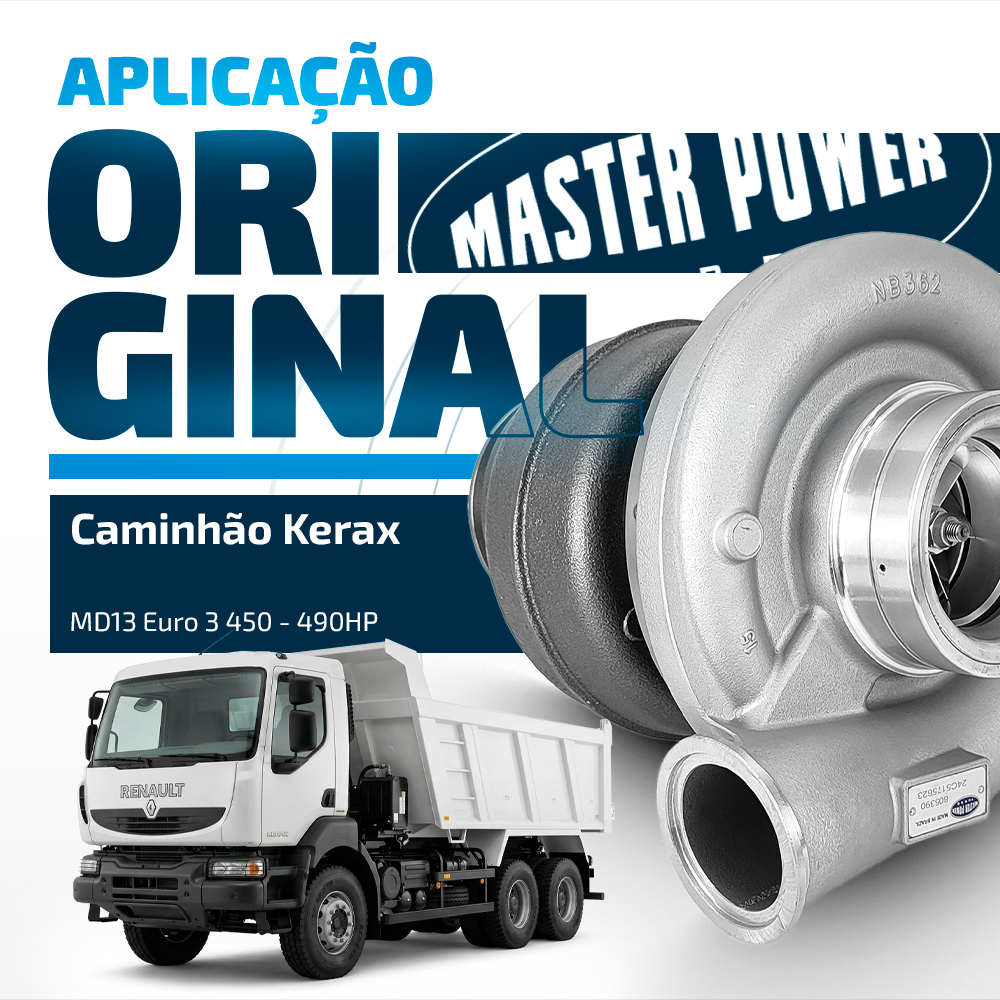 Turbina Nissan UD E3 / CWB 6B Renault Kerex Volvo FH/FM 400/440/480/520 Motor Md13 Euro 3