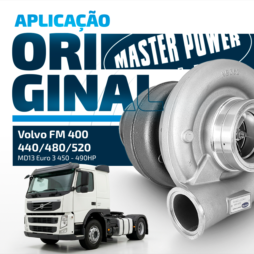 Turbina Nissan UD E3 / CWB 6B Renault Kerex Volvo FH/FM 400/440/480/520 Motor Md13 Euro 3