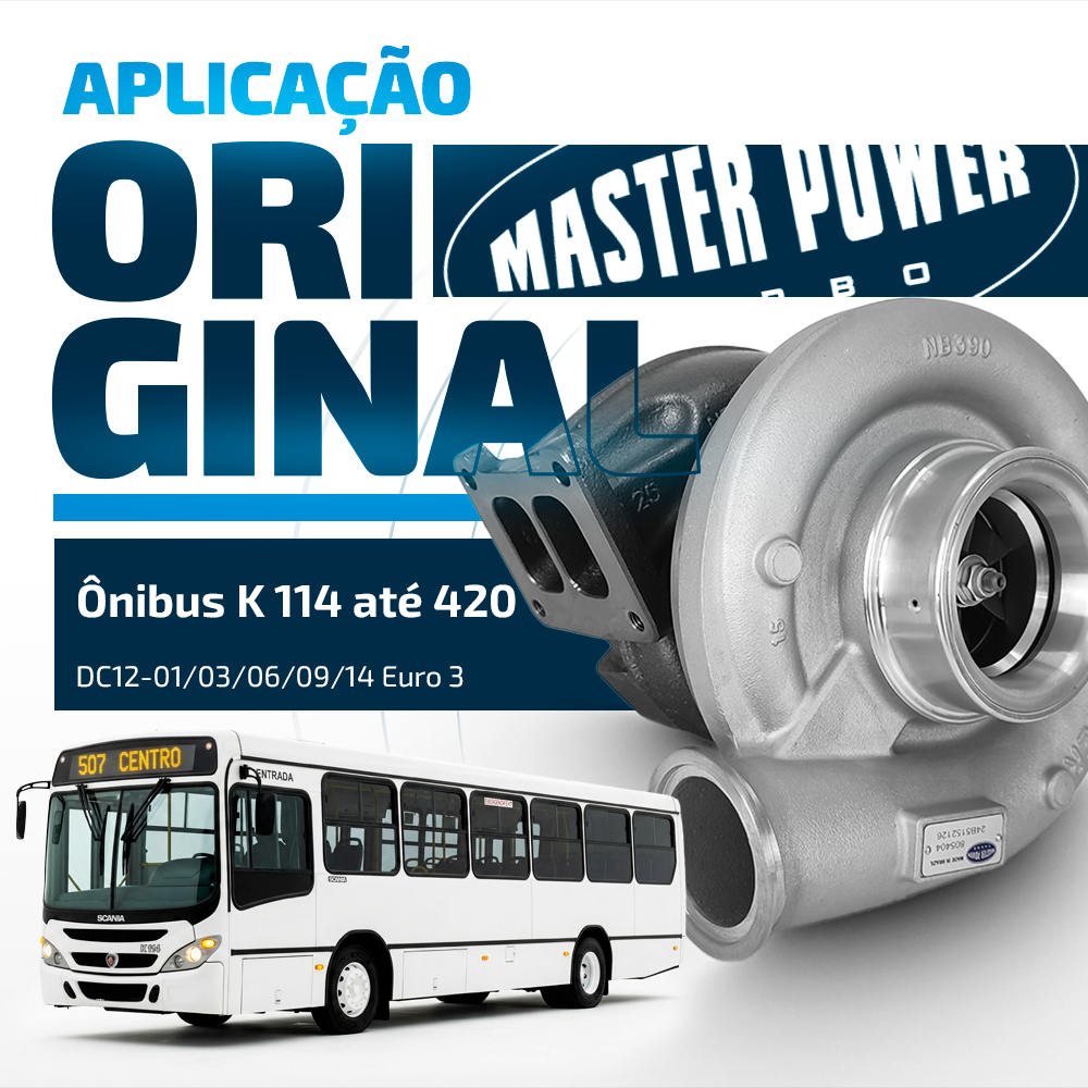 Turbina Diesel Caminhão/ônibus Dc12 01/03/06/09/14 Euro 3