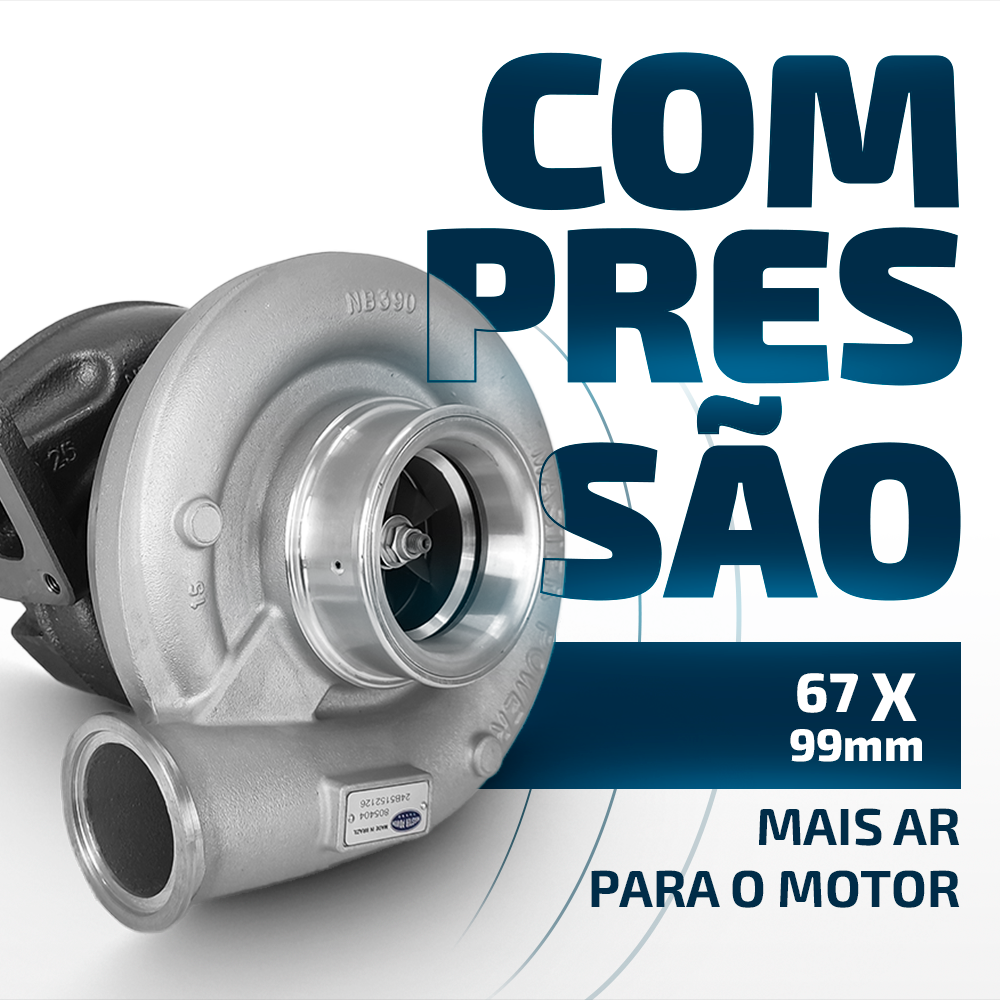 Turbina Diesel Caminhão/ônibus Dc12 01/03/06/09/14 Euro 3