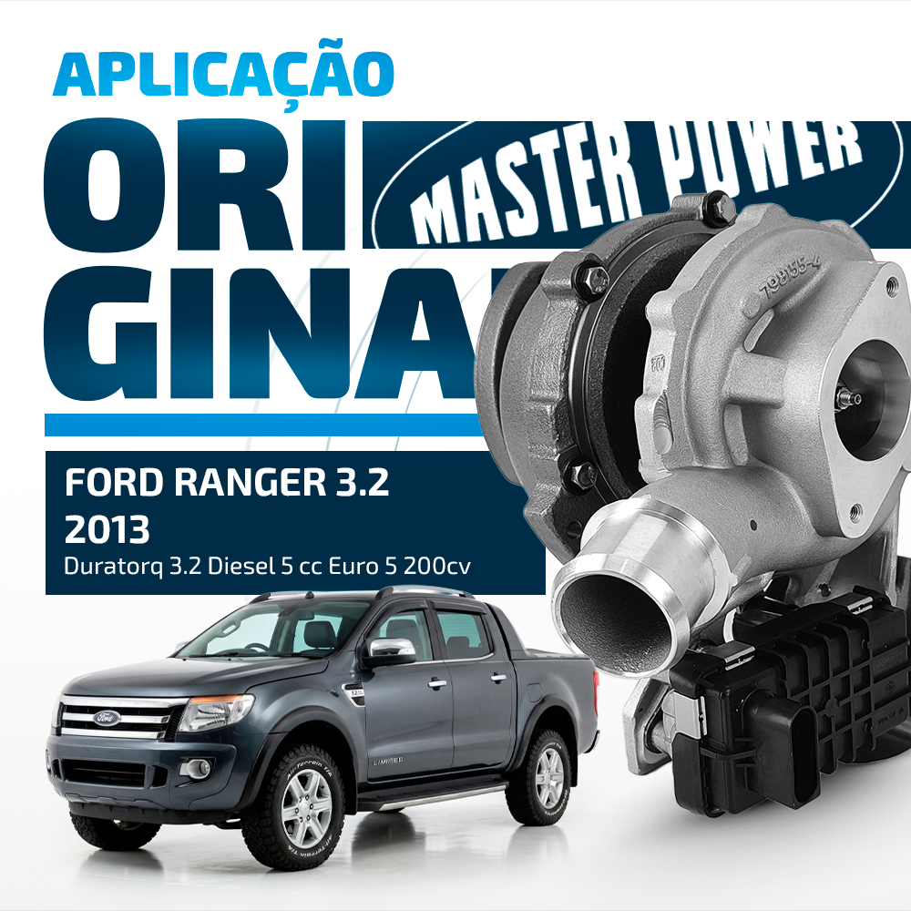 Turbina Diesel Pickup/suv Motor Duratorq 3.2 2013 Em Diante