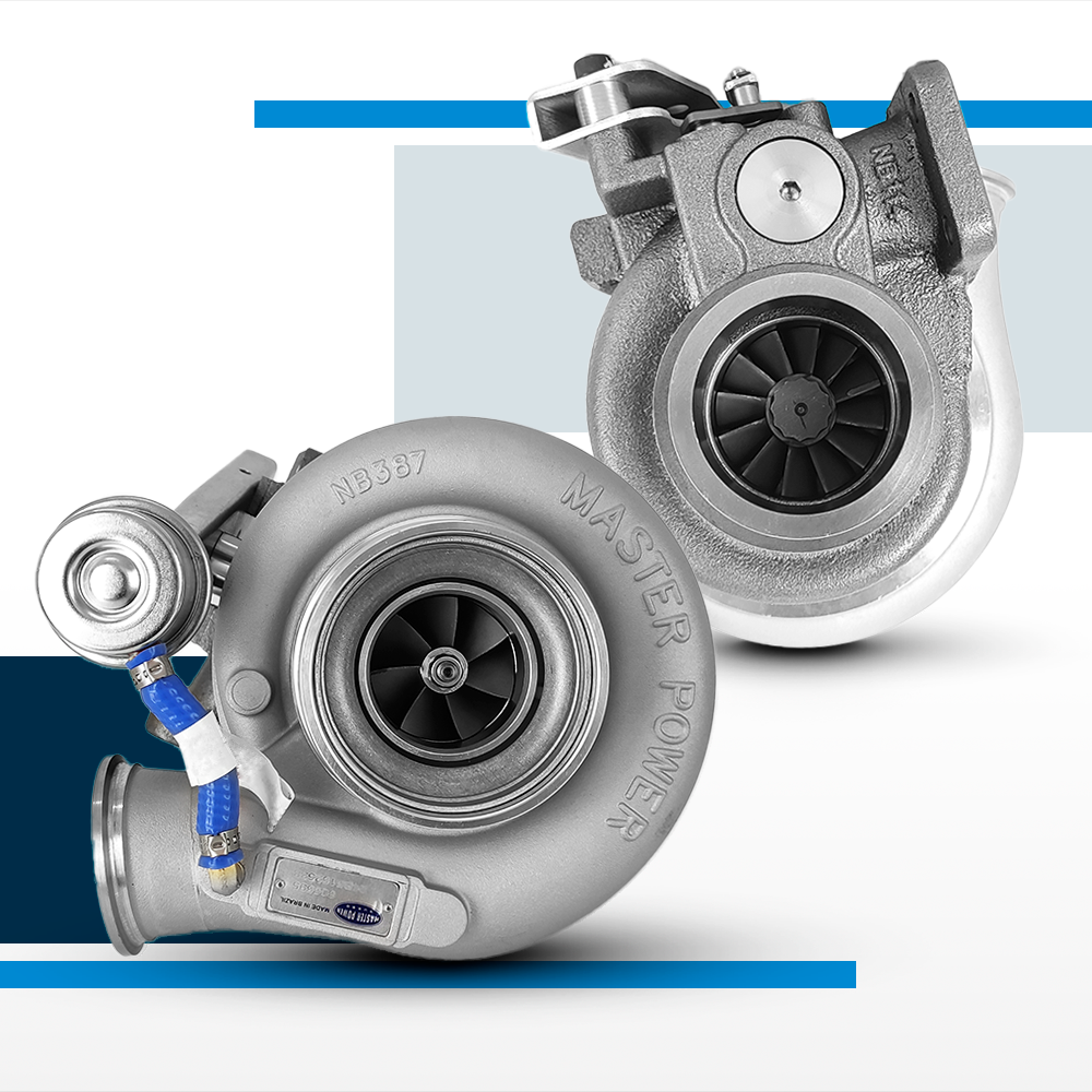 Turbina Volkswagen 17210 / 23210 e Ford Cargo 1716 Motor Cummins 6btaa