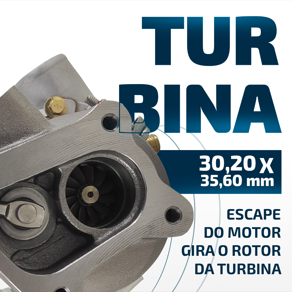 Turbina Para Carro Motor Ea111 Ano 2000 Até 2004