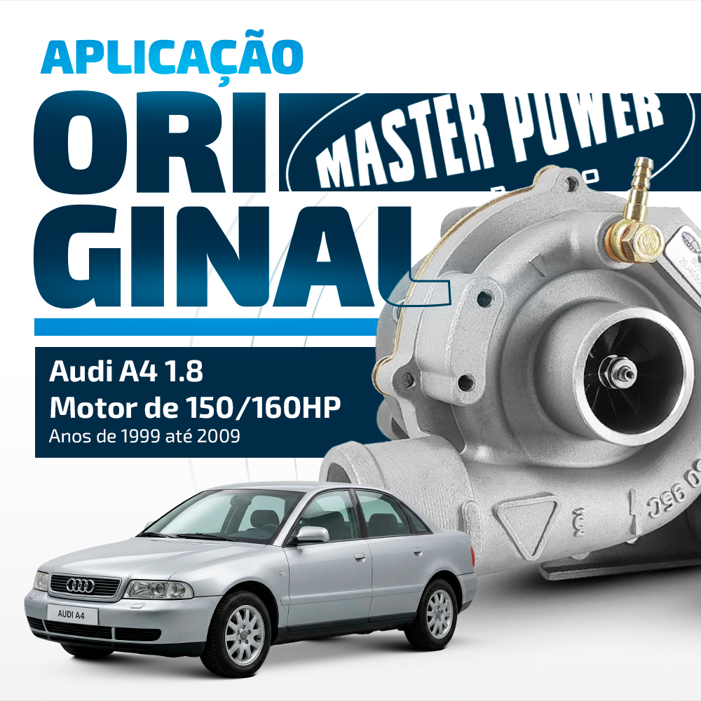 Turbina Para Carro Motor 1.8l 150/160hp Ano De 1999 Até 2009