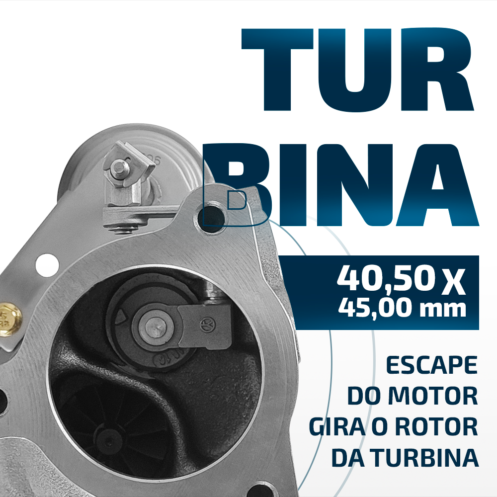 Turbina Para Carro Motor 1.8l 150/160hp Ano De 1999 Até 2009