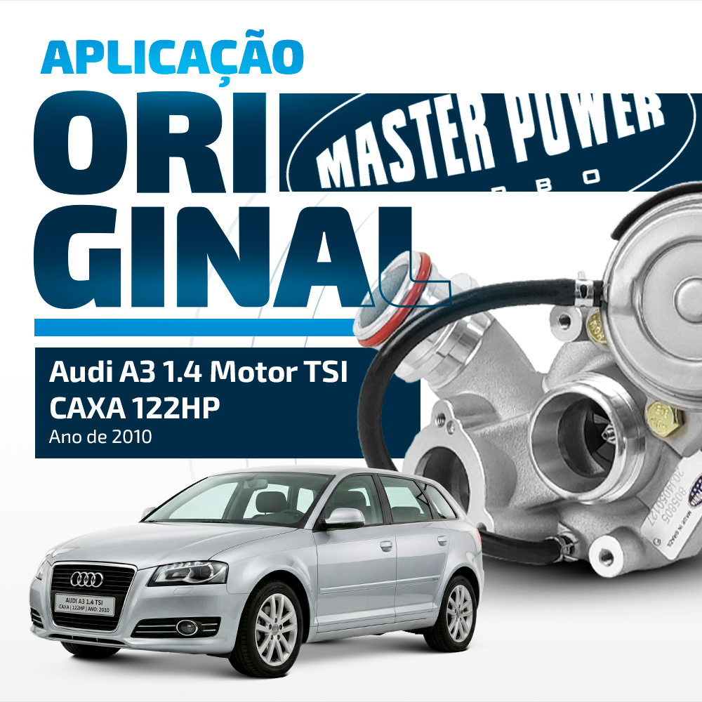 Turbina Para Audi A1/A3 Volkswagen Golf / /Passat B6 / Jetta / Tiguan / Touran / Scirocco 1.4 TSI 2010