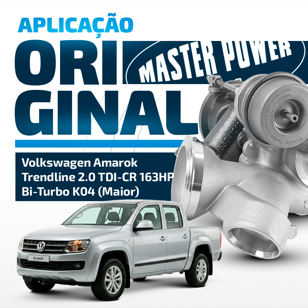Turbina Volkswagen Highline / Trendline Motor 2.0 163HP Bi-Turbo K04