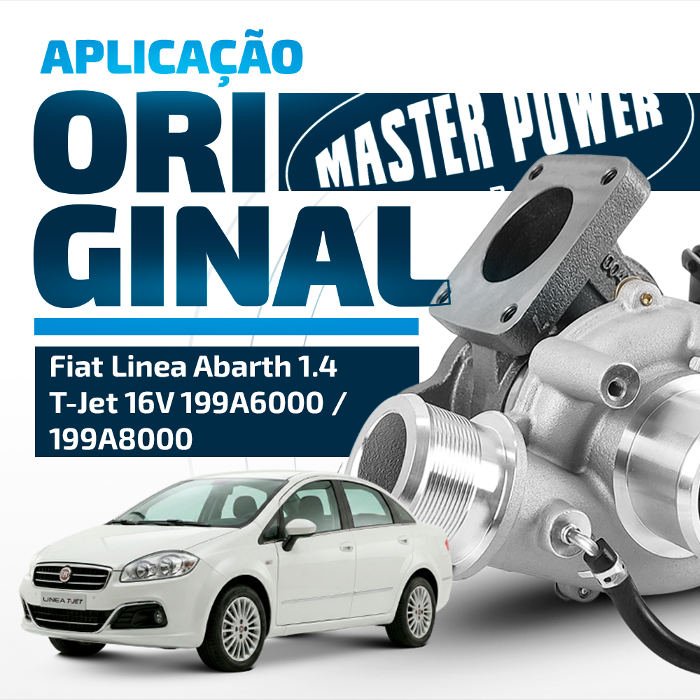 Turbina Fiat Alfa Romeo / Bravo / Lancia / Linea / Punto T-Jet Motor 199a6000/199a8000