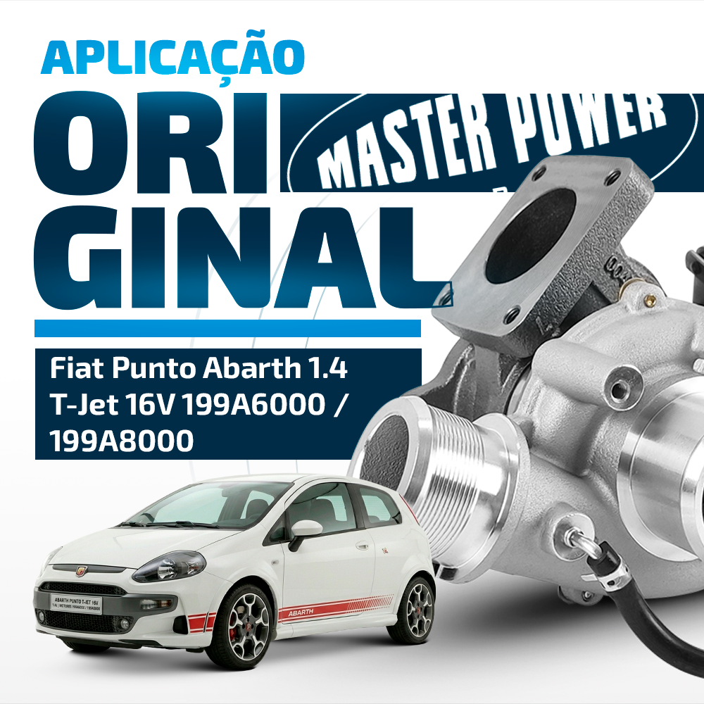 Turbina Fiat Alfa Romeo / Bravo / Lancia / Linea / Punto T-Jet Motor 199a6000/199a8000