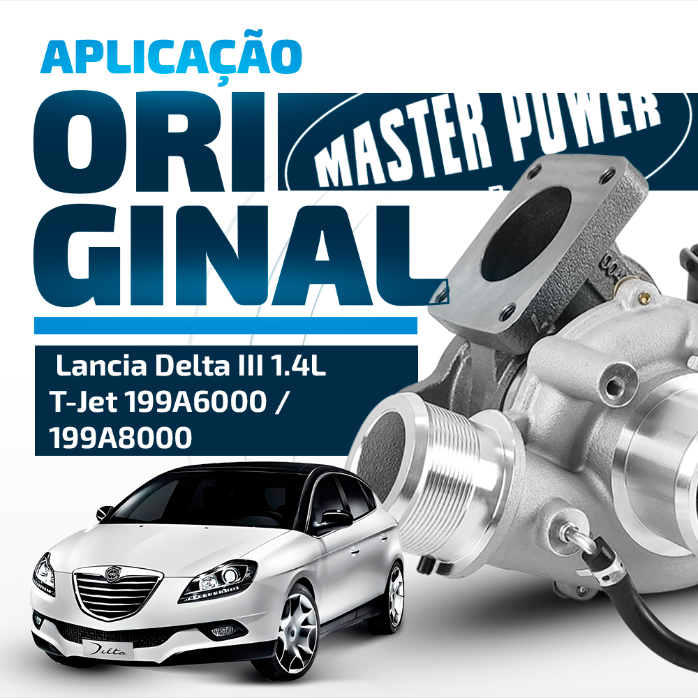 Turbina Fiat Alfa Romeo / Bravo / Lancia / Linea / Punto T-Jet Motor 199a6000/199a8000