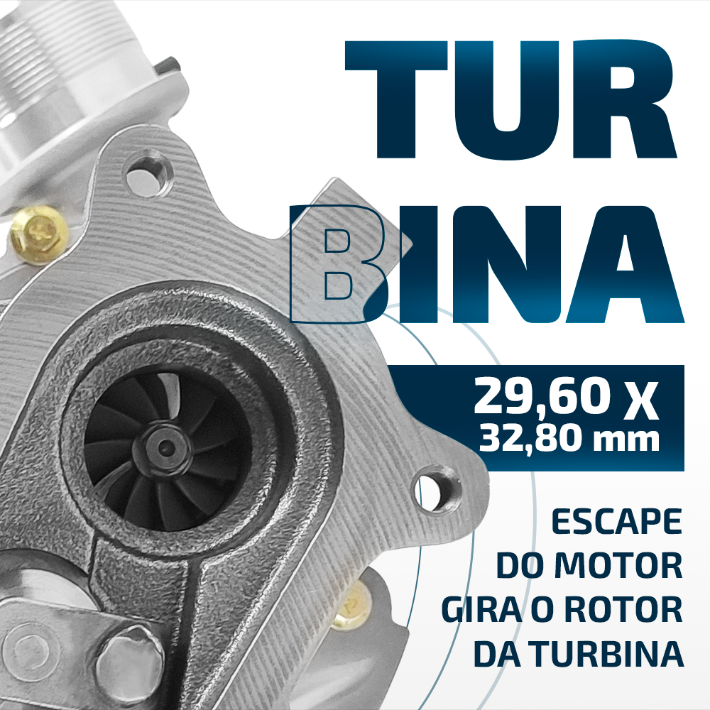 Turbina Fiat Alfa Romeo / Bravo / Lancia / Linea / Punto T-Jet Motor 199a6000/199a8000