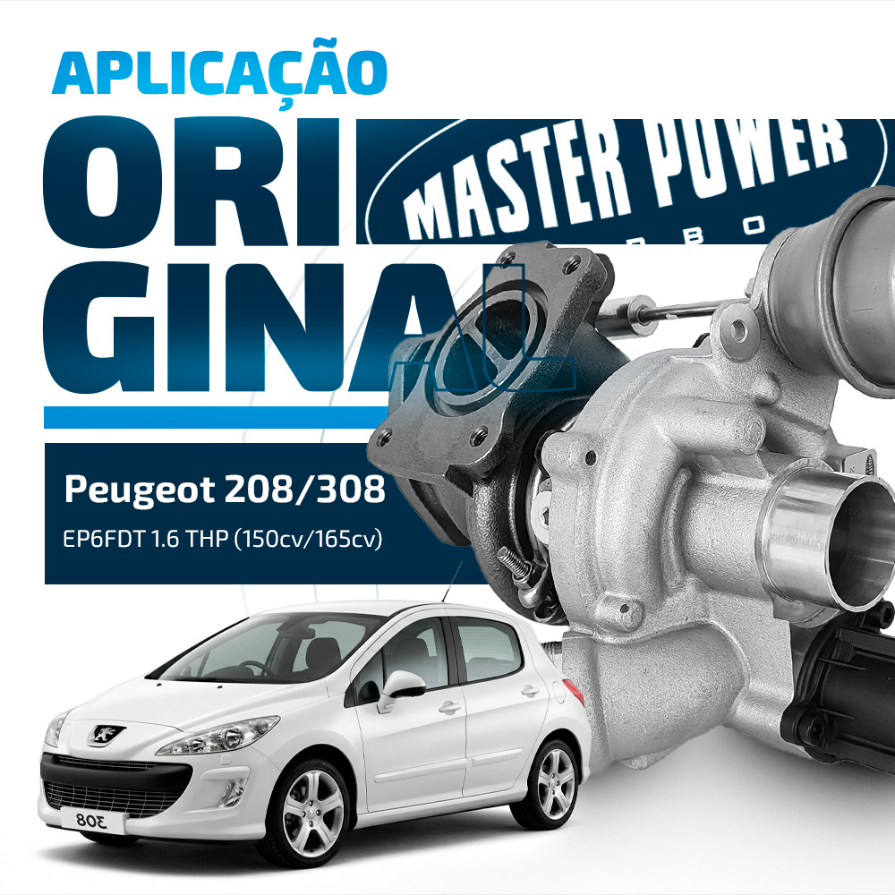 Turbina Para Carro Motor Ep6fdt 1.6 Thp 150/156/163/165hp