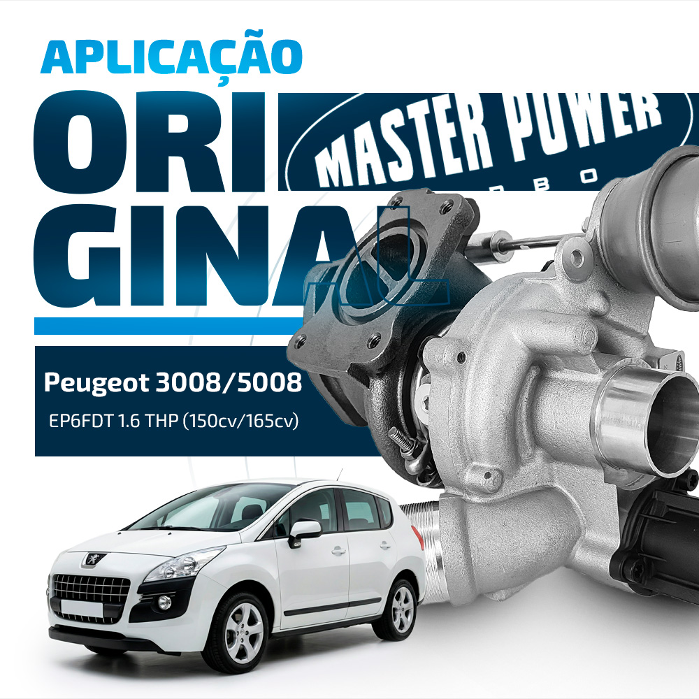 Turbina Para Carro Motor Ep6fdt 1.6 Thp 150/156/163/165hp