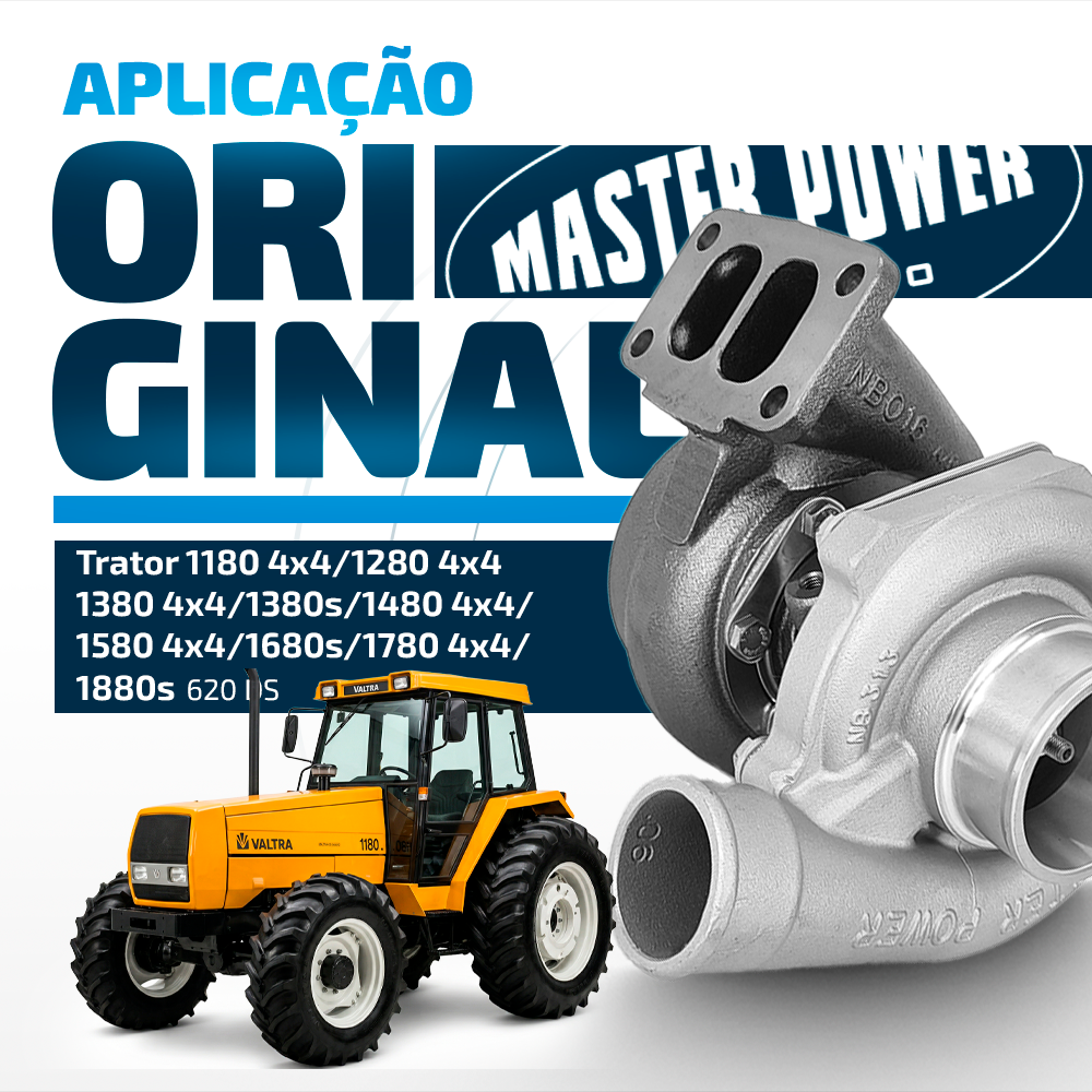 Turbina Master Power Diesel para Veículos Industriais de Motores 620ds / Phaser 1006gt