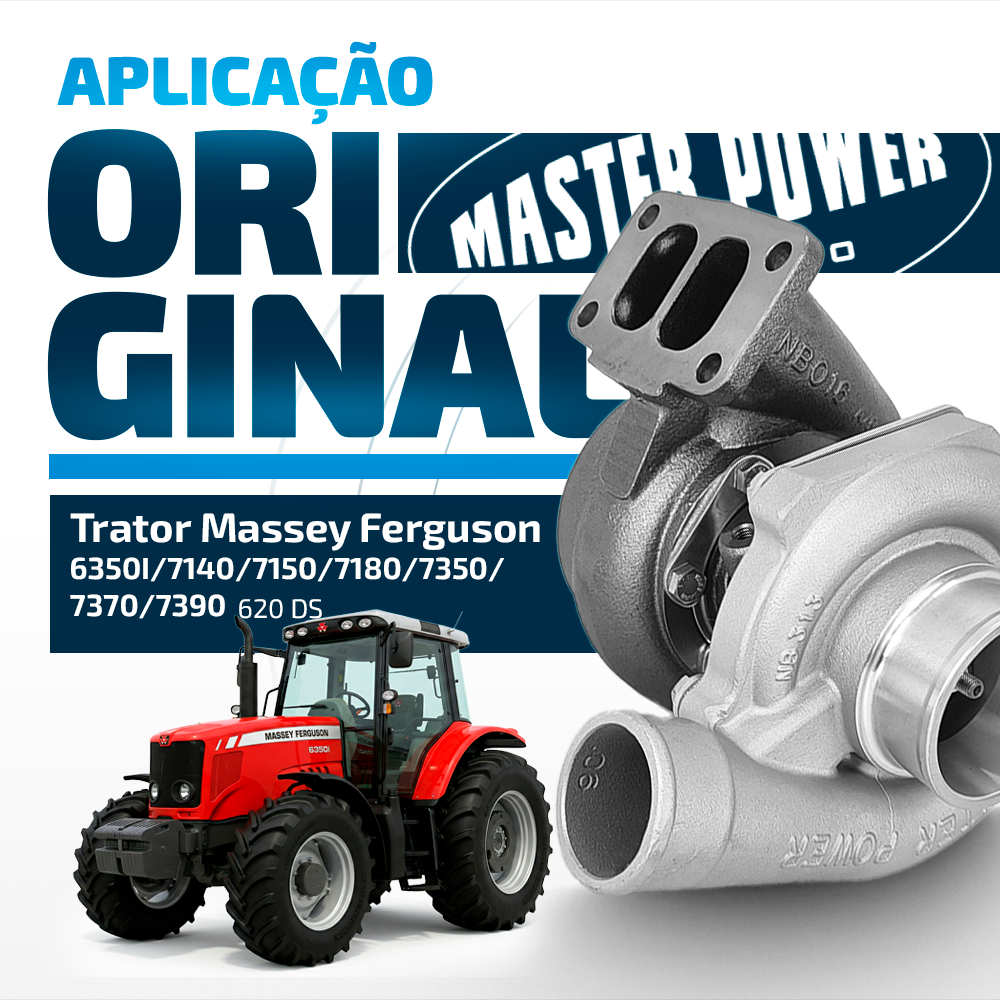 Turbina Master Power Diesel para Veículos Industriais de Motores 620ds / Phaser 1006gt