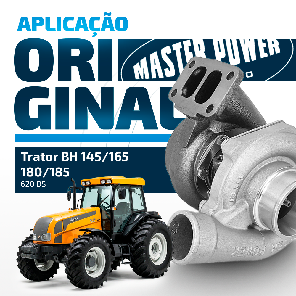 Turbina Master Power Diesel para Veículos Industriais de Motores 620ds / Phaser 1006gt
