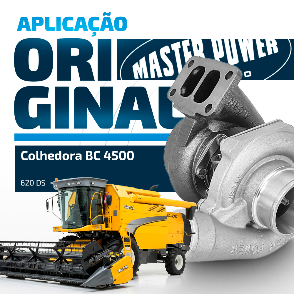 Turbina Master Power Diesel para Veículos Industriais de Motores 620ds / Phaser 1006gt