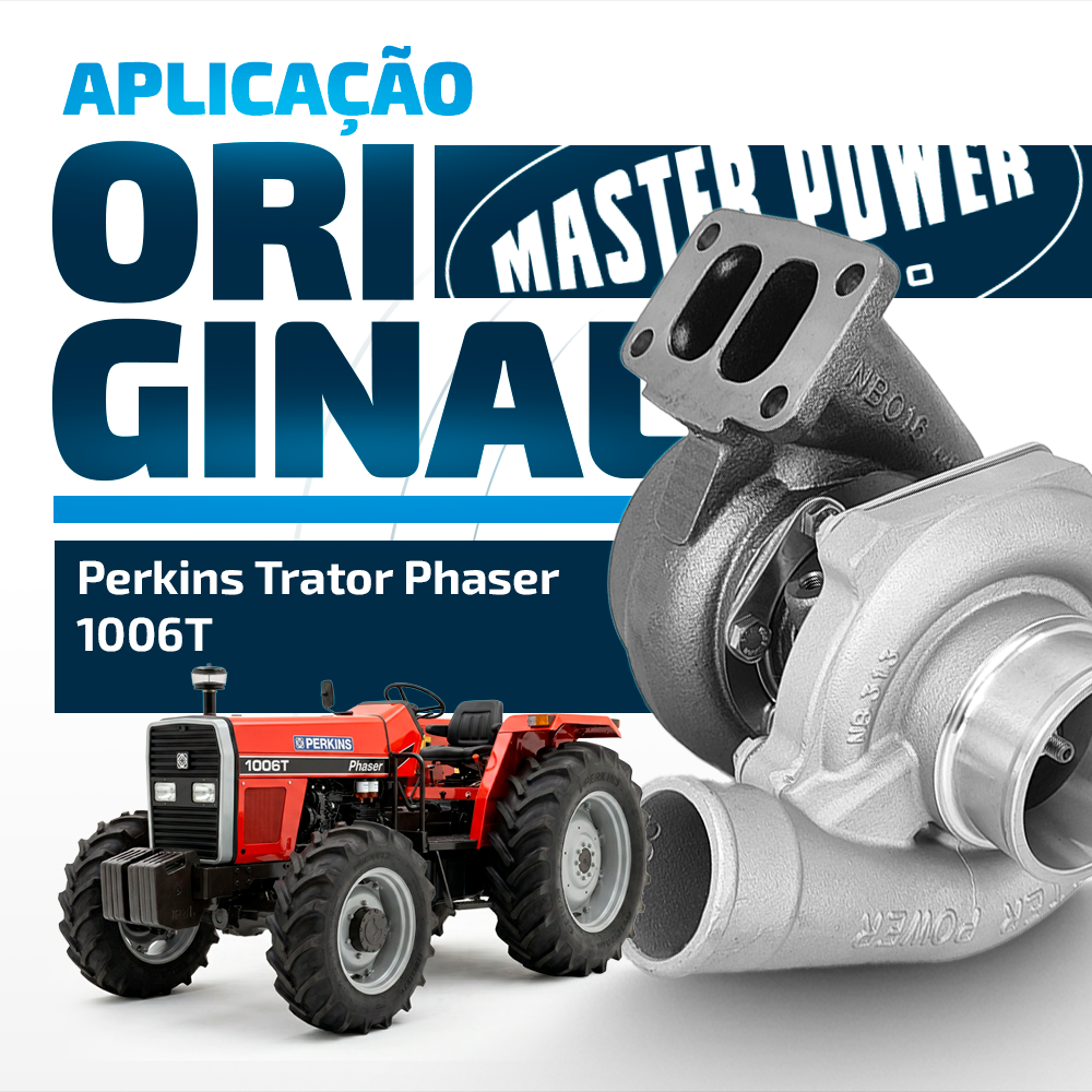 Turbina Master Power Diesel para Veículos Industriais de Motores 620ds / Phaser 1006gt