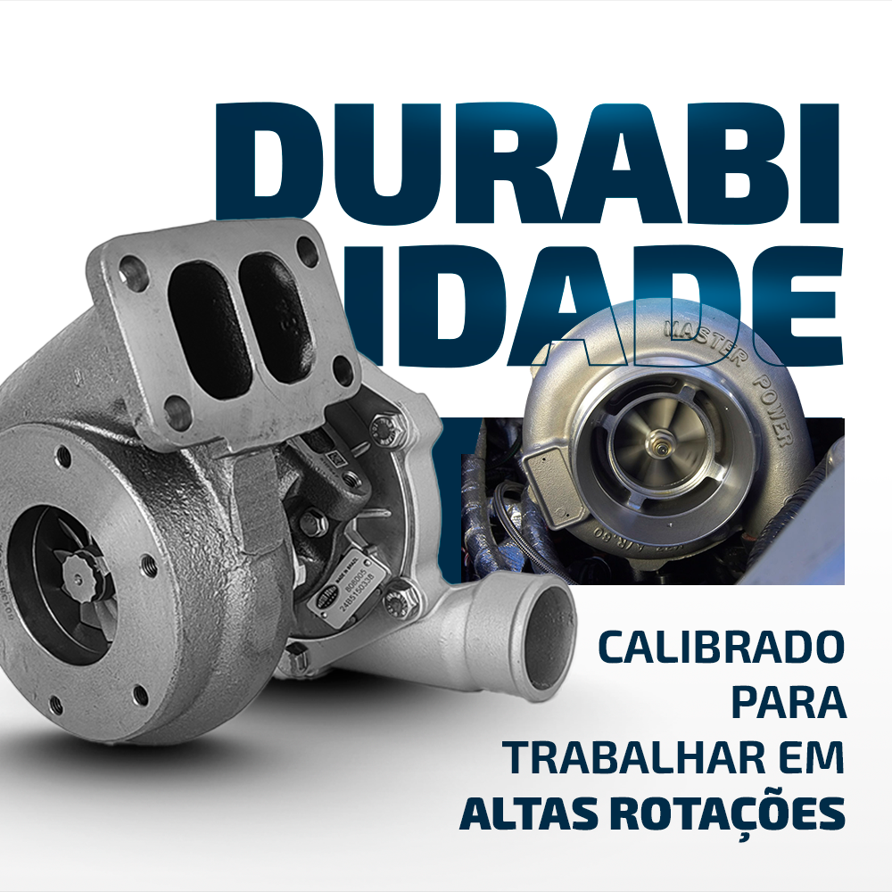 Turbina Master Power Diesel para Veículos Industriais de Motores 620ds / Phaser 1006gt