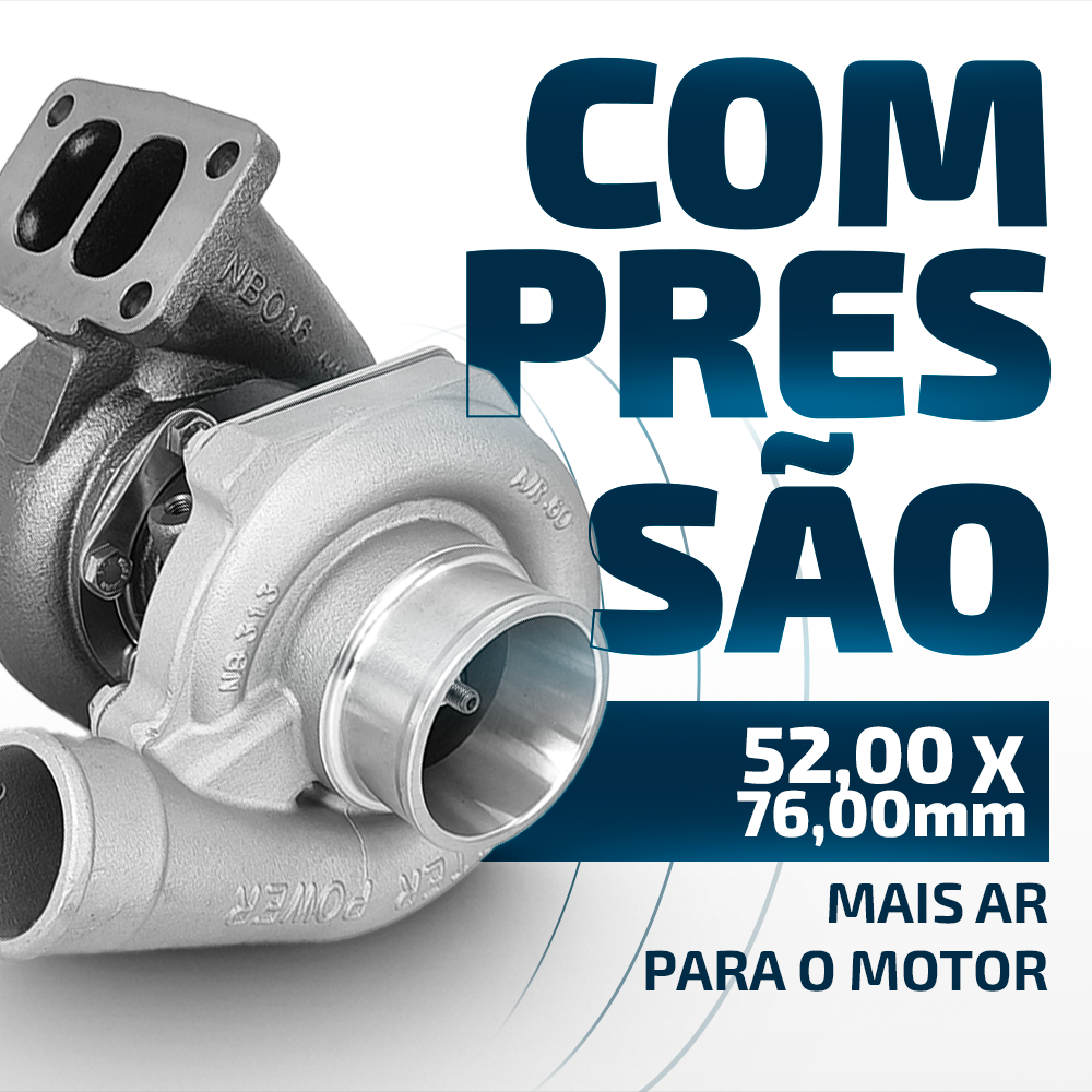 Turbina Master Power Diesel para Veículos Industriais de Motores 620ds / Phaser 1006gt