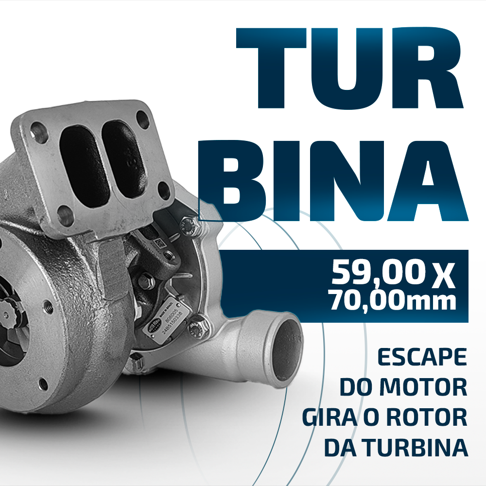 Turbina Master Power Diesel para Veículos Industriais de Motores 620ds / Phaser 1006gt